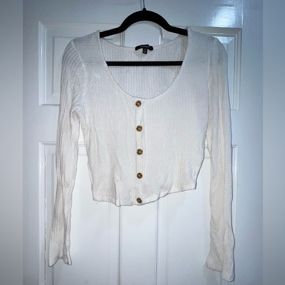 Ambiance Tops - AMBIANCE crop sweater